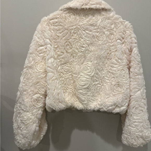 💋NWT💋BHLDN Cream Teddy Jacket from Anthropologie 039 - Picture 11 of 11